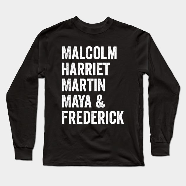 Malcolm Harriet Martin Maya & Frederick Long Sleeve T-Shirt by teecrafts